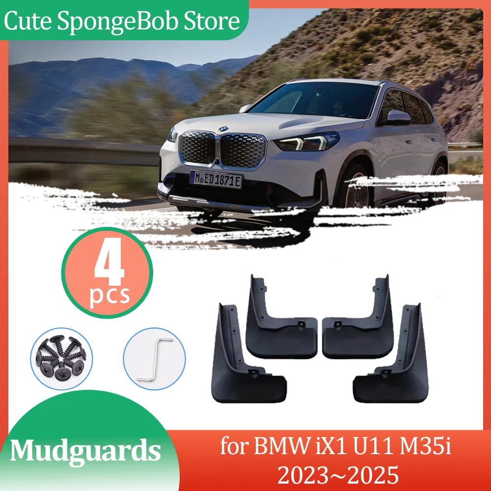 4pcs for BMW iX1 U11 M35i 2023~2025 2024 Car Mudguards Mud flaps Fender Flare Mud Flap Splash Guard Rear Wheel Part Accessories
4pcs for BMW iX1 U11 M35i 2023~2025 2024 Car Mudguards Mud flaps Fender Flare Mud Flap Splash Guard Rear Wheel Part Accessories