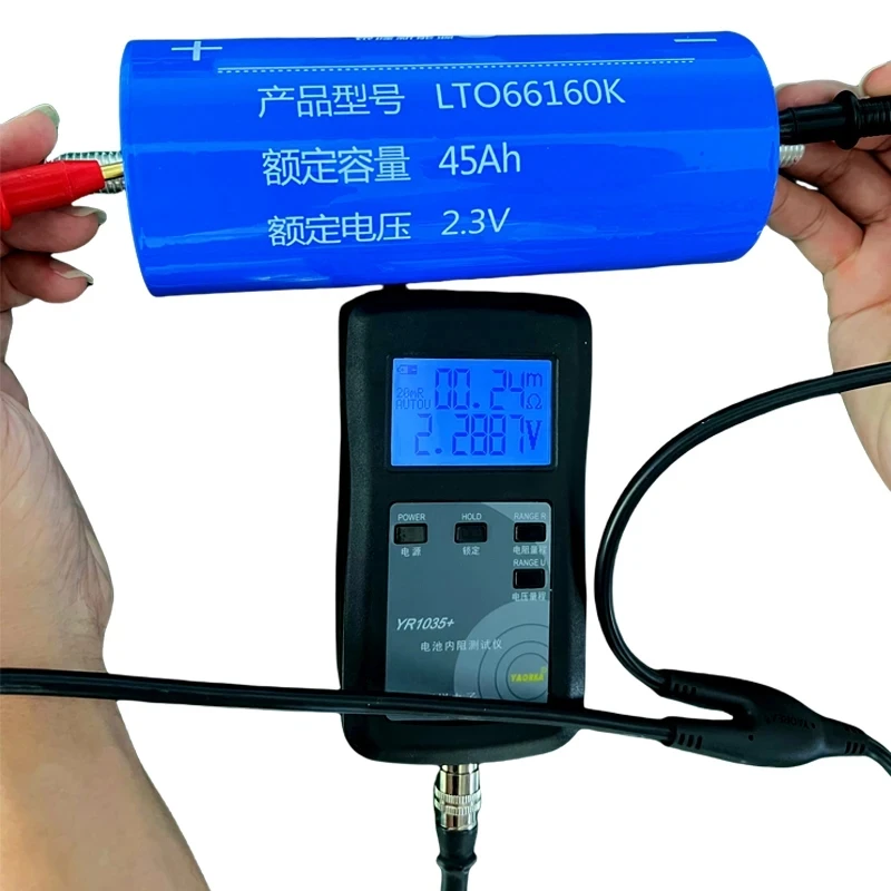 New 100% original Yinlong 2.3v 45ah lithium titanate battery LTO 66160 battery 10c DIY12V 24V 48V solar speaker car audio system
New 100% original Yinlong 2.3v 45ah lithium titanate battery LTO 66160 battery 10c DIY12V 24V 48V solar speaker car audio system