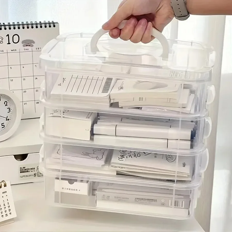 Extra Large 4-Tier Stackable Storage Box with Lid Clear Plastic Organizer Toy Building Block Storage Box
Extra Large 4-Tier Stackable Storage Box with Lid Clear Plastic Organizer Toy Building Block Storage Box
