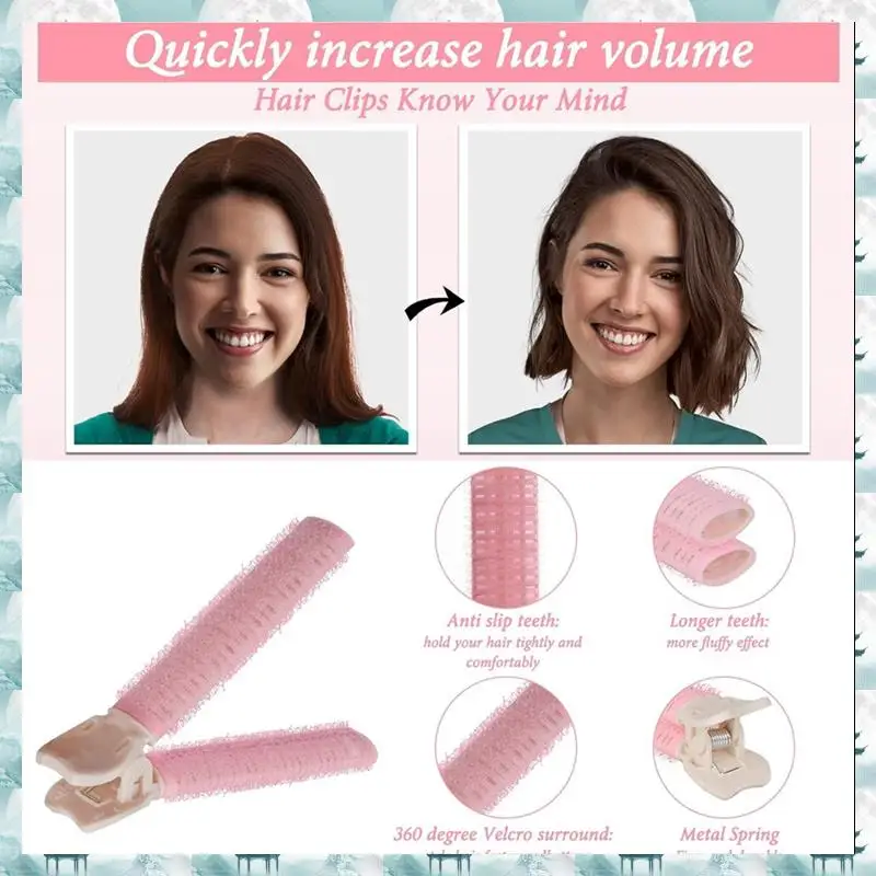 Caci Volumizing Hair Clips, 10 PCS Volume Hair Clip For Hair, Root Clips For Hair Volume, Hair Volumizer Clips
Caci Volumizing Hair Clips, 10 PCS Volume Hair Clip For Hair, Root Clips For Hair Volume, Hair Volumizer Clips