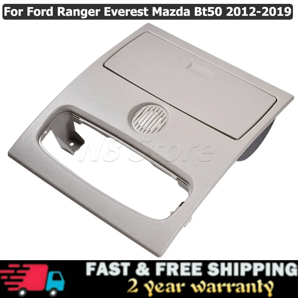 Серая крышка для солнечных очков на крышу консоли, подходит для Ford Ranger Everest Mazda Bt50 2012-2019
Серая крышка для солнечных очков на крышу консоли, подходит для Ford Ranger Everest Mazda Bt50 2012-2019