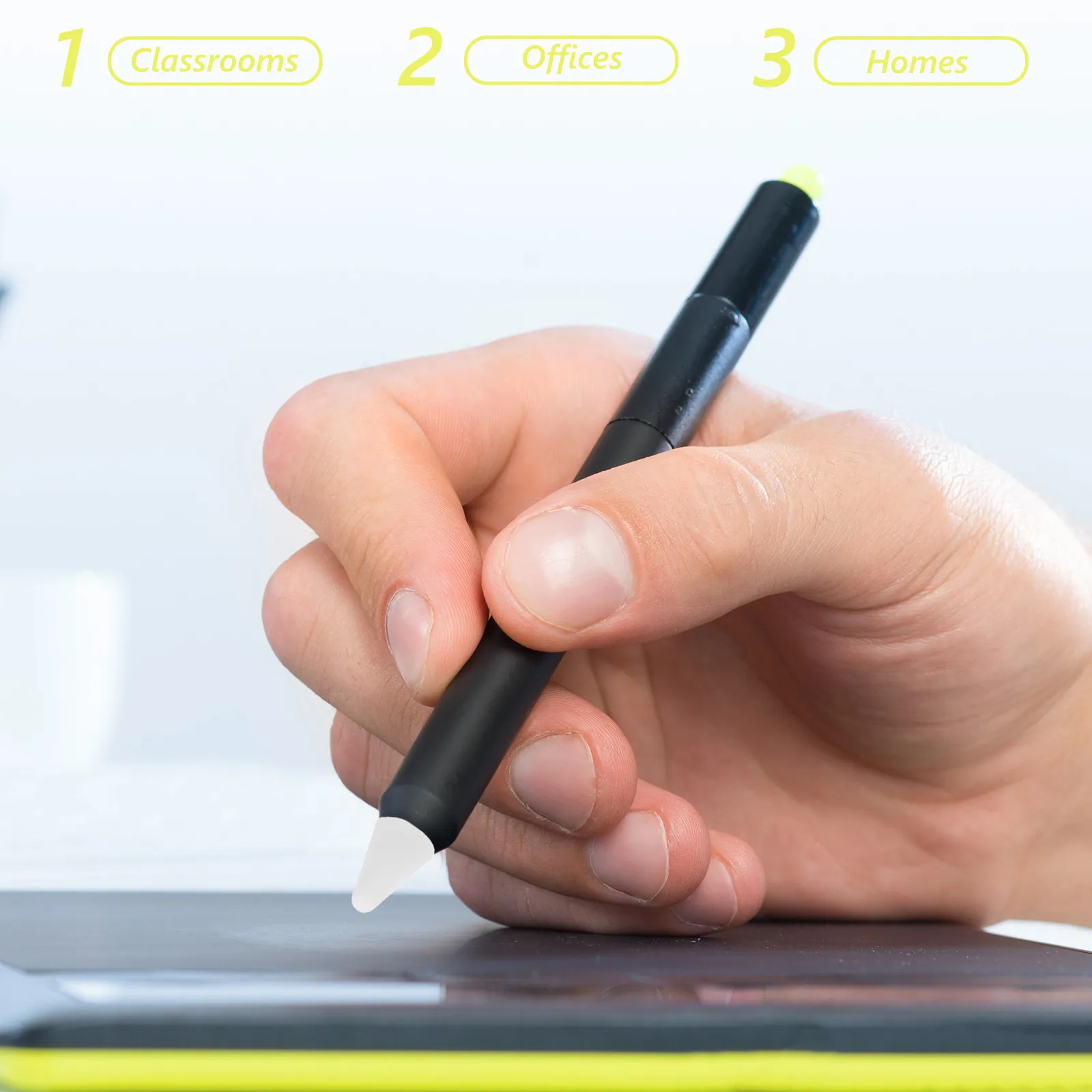200Pcs Silicone Stylus Pen Tip Protectors Anti-Slip Pencil Caps Replacement Tips for Stylus Pens Touch Screen Accessories
200Pcs Silicone Stylus Pen Tip Protectors Anti-Slip Pencil Caps Replacement Tips for Stylus Pens Touch Screen Accessories