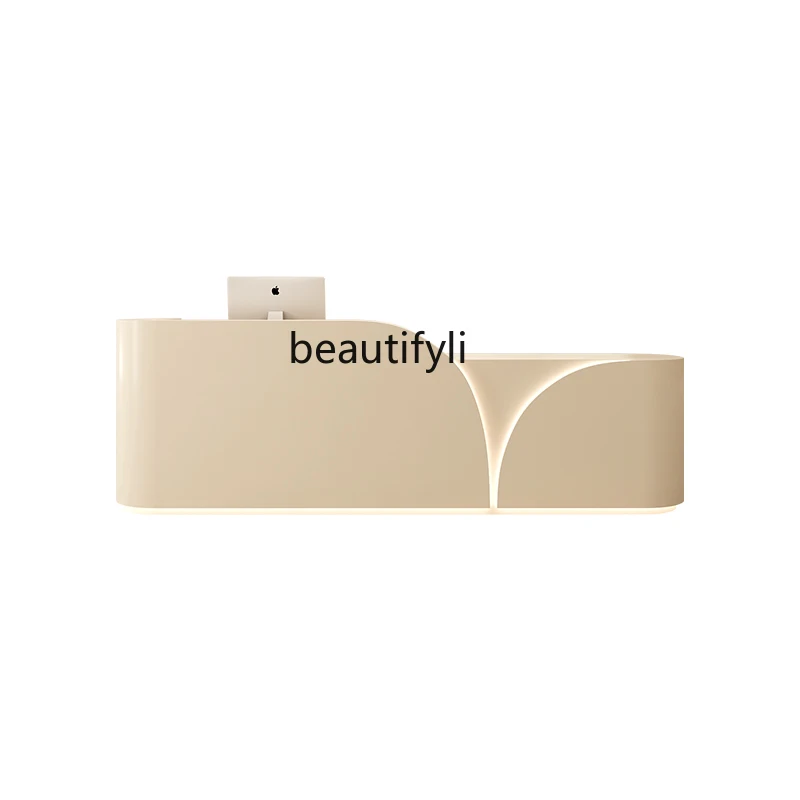 Beauty Salon Cashier Simple Modern Clothing Store Hair Salon Bar Creative Company Reception Desk
Beauty Salon Cashier Simple Modern Clothing Store Hair Salon Bar Creative Company Reception Desk