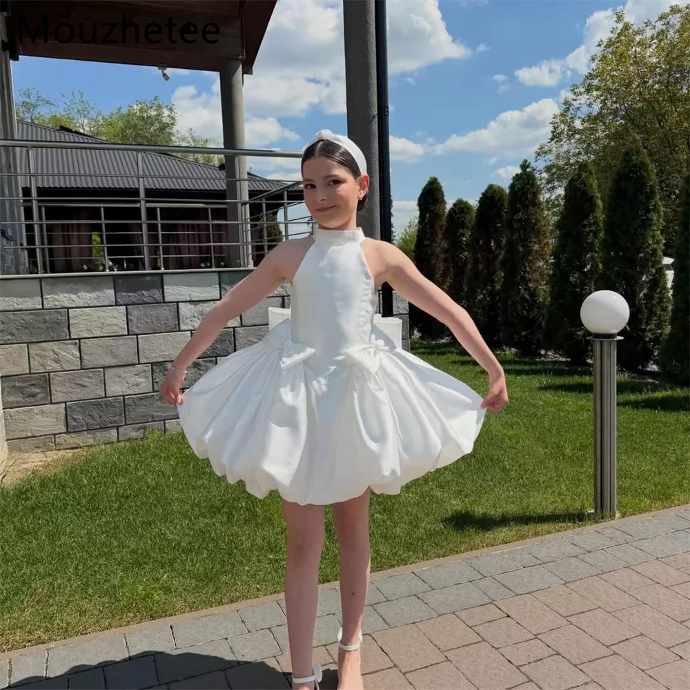 Mouzhetee A-Line Simple Bow Backless Simple Satin Flower Girl Dresses Shiny Girls Birthday Dresses Customized 2026
Mouzhetee A-Line Simple Bow Backless Simple Satin Flower Girl Dresses Shiny Girls Birthday Dresses Customized 2026