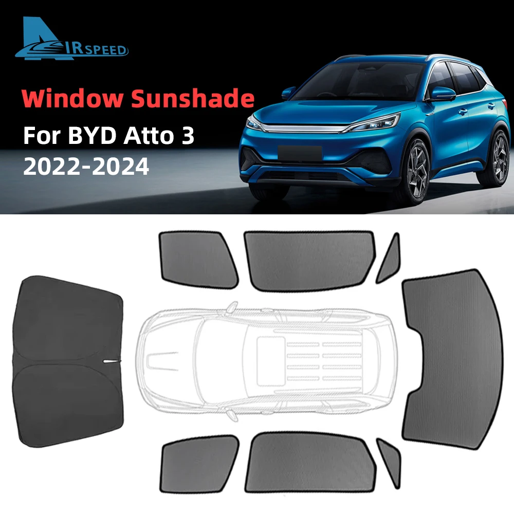 for BYD Atto 3 2022 2023 2024 Atto3 Custom Magnetic Car Window Sunshade Curtain Mesh Front Windshield Frame Curtain Accessories
for BYD Atto 3 2022 2023 2024 Atto3 Custom Magnetic Car Window Sunshade Curtain Mesh Front Windshield Frame Curtain Accessories