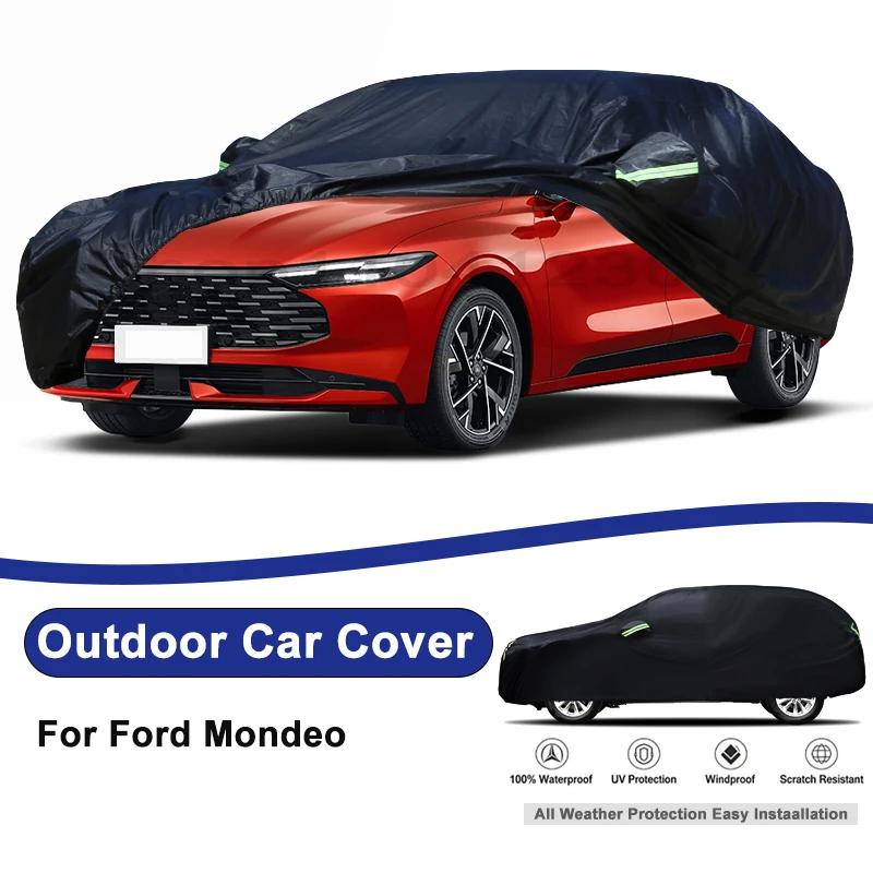 Outdoor Full Car Cover For Ford Mondeo with Reflective Strips Waterproof Snowproof Dustproof UV Protection Auto Accessory
Outdoor Full Car Cover For Ford Mondeo with Reflective Strips Waterproof Snowproof Dustproof UV Protection Auto Accessory