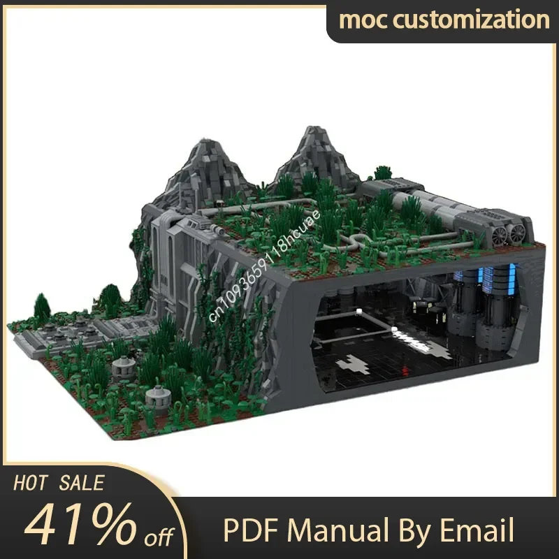 Новинка, 7176 шт., Moc Star Battle, 3D модель, подземная императорская база, креативная детская кирпичная игрушка, здание на день рождения, праздничный подарок, блоки
Новинка, 7176 шт., Moc Star Battle, 3D модель, подземная императорская база, креативная детская кирпичная игрушка, здание на день рождения, праздничный подарок, блоки