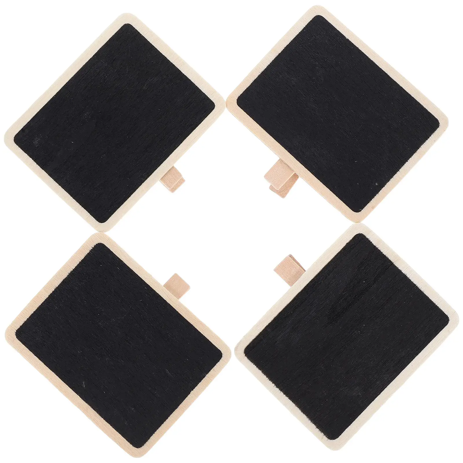 4pcs Small Blackboard Clips Mini Chalkboard Tags Food Signs Decorative Erasable Writable Wood
4pcs Small Blackboard Clips Mini Chalkboard Tags Food Signs Decorative Erasable Writable Wood