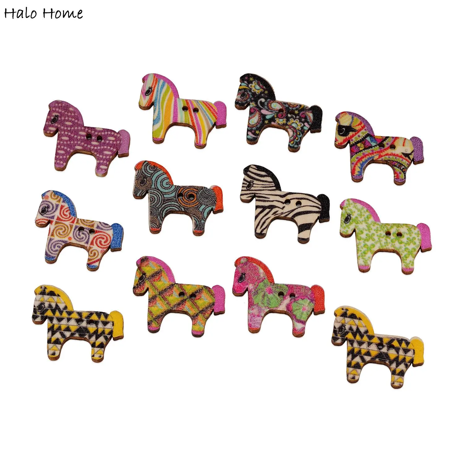 30 шт., разноцветные деревянные пуговицы с изображением лошади для DIY одежды, поделок и скрапбукинга, хлопчатобумажная ткань, ручная работа, сделай сам, 30x25 мм
30 шт., разноцветные деревянные пуговицы с изображением лошади для DIY одежды, поделок и скрапбукинга, хлопчатобумажная ткань, ручная работа, сделай сам, 30x25 мм