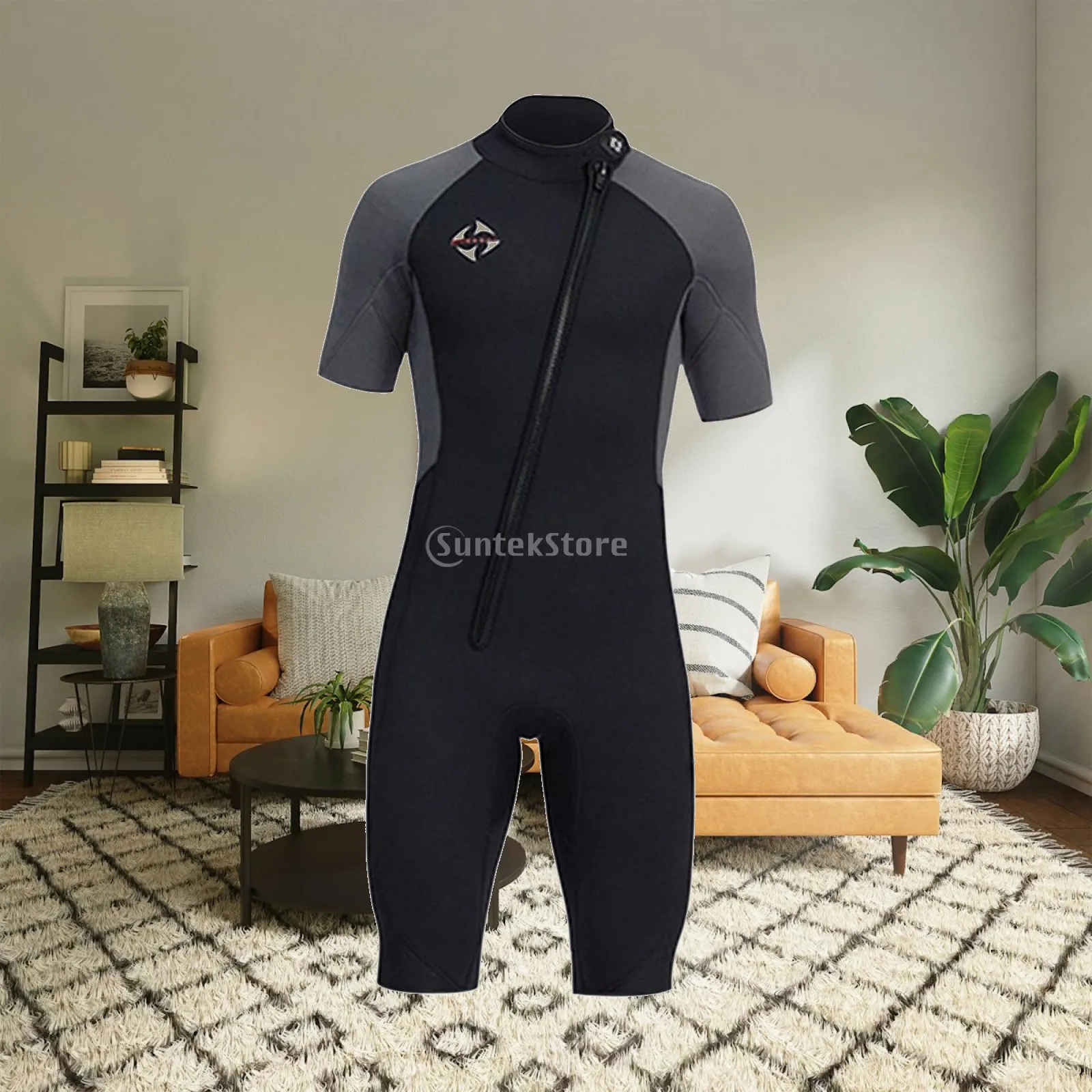 Men Wetsuit Diving Suit Front Zip Wet Suit for Canoeing Dive Skin
Men Wetsuit Diving Suit Front Zip Wet Suit for Canoeing Dive Skin