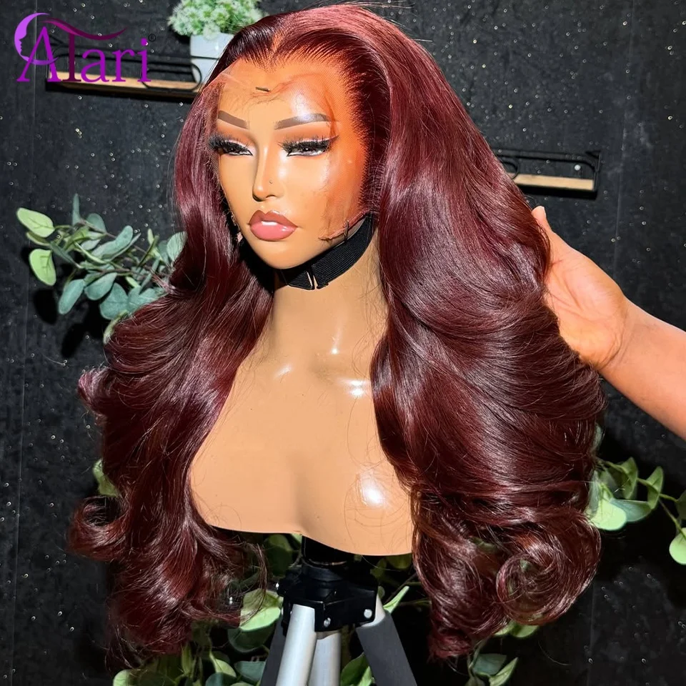 Brazilian Cherry burgundy 5x5 Closure Body Wave Wig Pre Plucked Dark Red Berry 13x6 13x4 Lace Frontal Human Hair Wigs for Women
Brazilian Cherry burgundy 5x5 Closure Body Wave Wig Pre Plucked Dark Red Berry 13x6 13x4 Lace Frontal Human Hair Wigs for Women