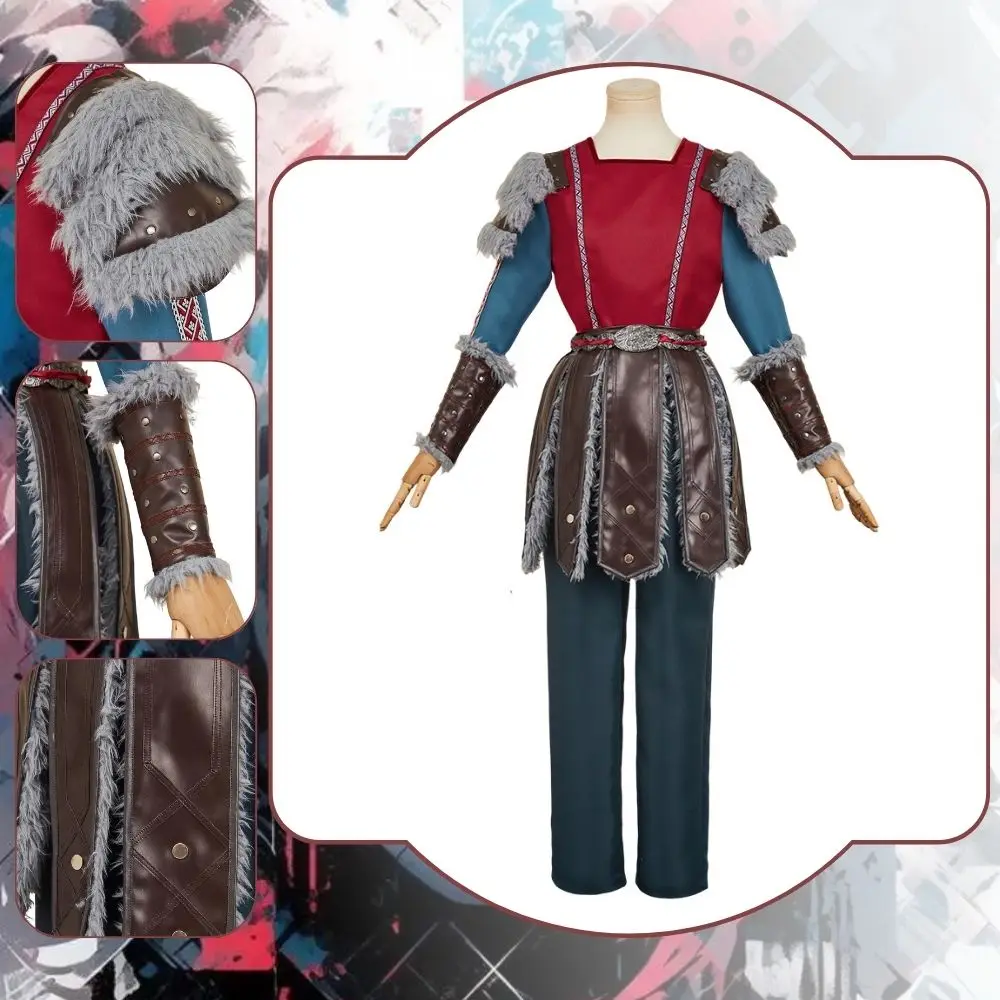 Astrid Cosplay Fantasy Costume Movie Dragon Training Disguise for Women Clothing Roleplay Outfits Halloween Carnival Party Suit
Astrid Cosplay Fantasy Costume Movie Dragon Training Disguise for Women Clothing Roleplay Outfits Halloween Carnival Party Suit