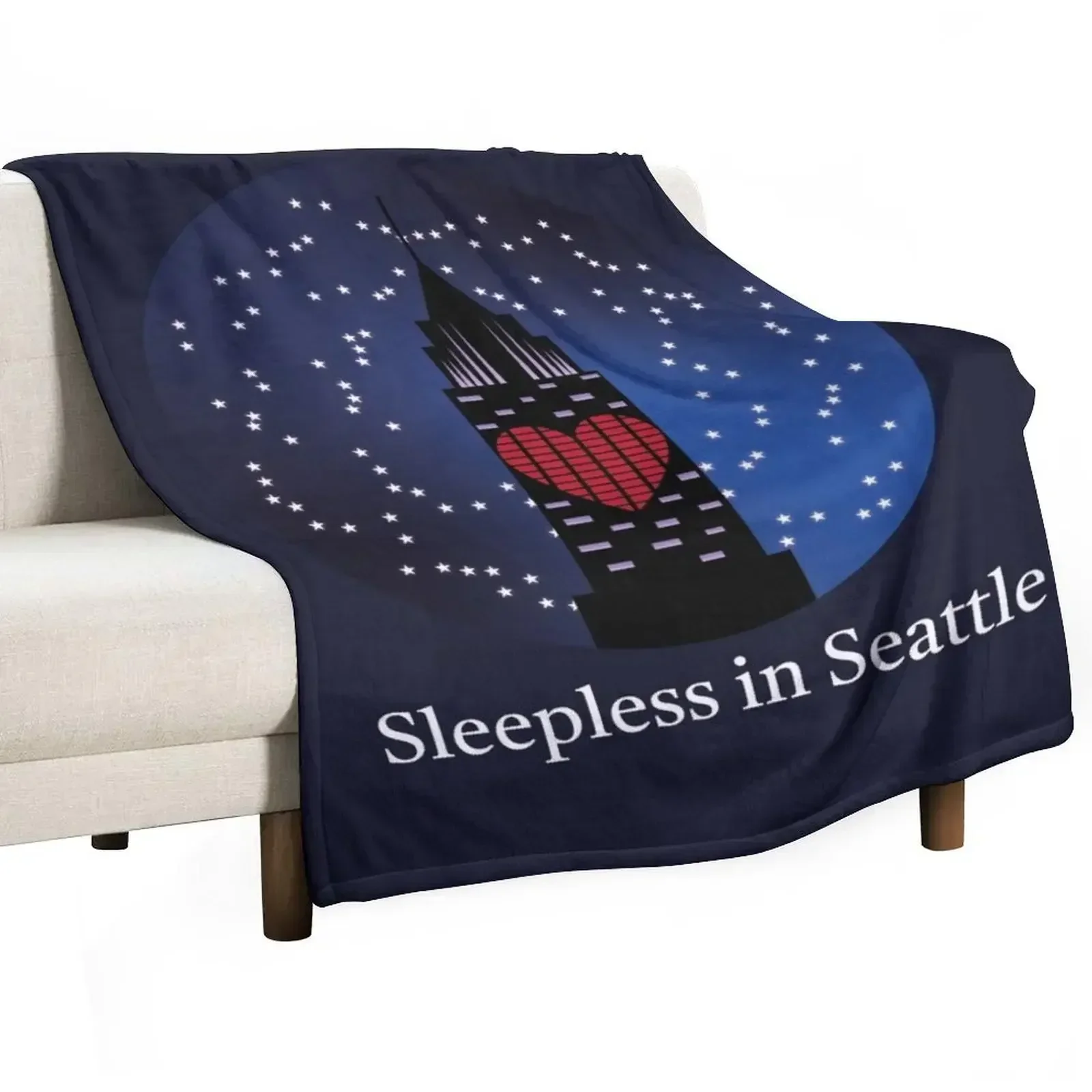 Sleepless in seattle Throw Blanket Anti Shedding Soft Fuzzy Blanket for Home
Sleepless in seattle Throw Blanket Anti Shedding Soft Fuzzy Blanket for Home