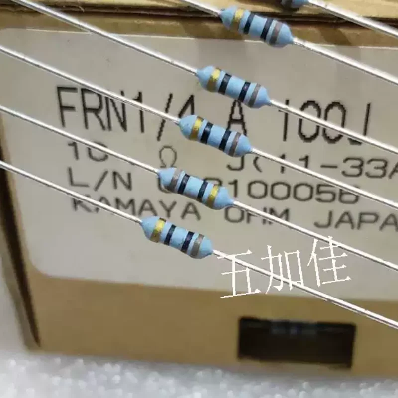 10-100pcs Japanese FRN 1/4W A 100J TB 10R 5% metal film fuse resistance color ring resistance
10-100pcs Japanese FRN 1/4W A 100J TB 10R 5% metal film fuse resistance color ring resistance