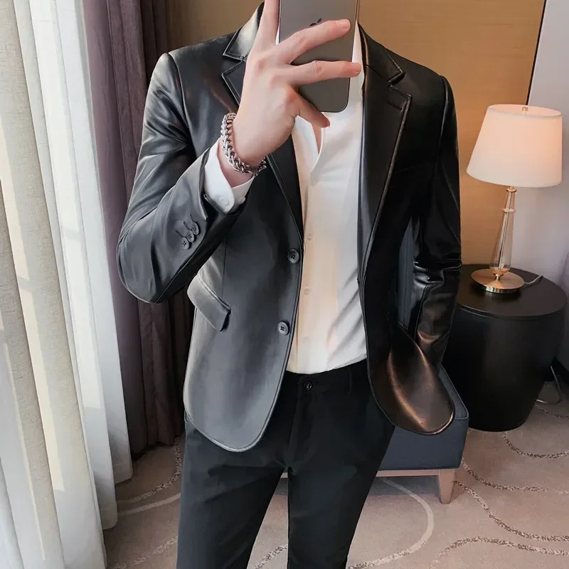 Man Coats Brand Clothing Men's Autumn Winter Jackets MEN Casual Leather Jackets Male Slim Fit Fashion Casual Leather Jackets
Man Coats Brand Clothing Men's Autumn Winter Jackets MEN Casual Leather Jackets Male Slim Fit Fashion Casual Leather Jackets