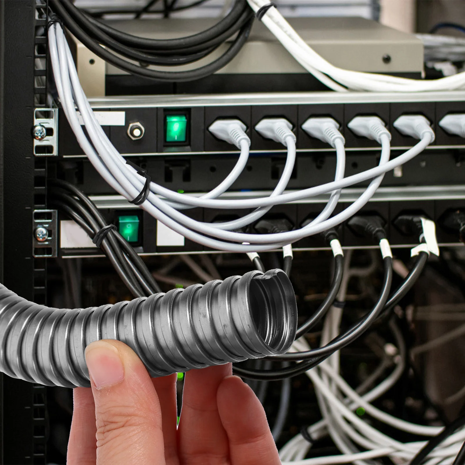 304 Stainless Steel Cable Protector Sleeve Metal Cord Protector For Home Office Computer Desk Heavy Duty Wire Protection Hose
304 Stainless Steel Cable Protector Sleeve Metal Cord Protector For Home Office Computer Desk Heavy Duty Wire Protection Hose