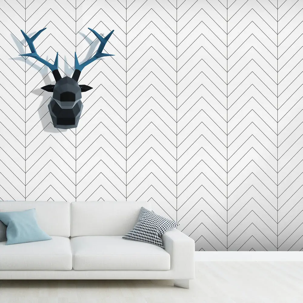 Modern White and Black Stripe Wallpaper Geometric Contact Paper Wallpaper Self Adhesive Wall Paper for Bedroom Kitchen Home
Modern White and Black Stripe Wallpaper Geometric Contact Paper Wallpaper Self Adhesive Wall Paper for Bedroom Kitchen Home