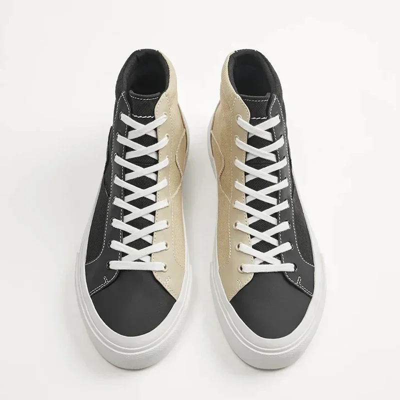 2024 New Genuine Leather Casual Men's Shoes Colored Sports Retro Lace Up High Top Board Shoes
2024 New Genuine Leather Casual Men's Shoes Colored Sports Retro Lace Up High Top Board Shoes