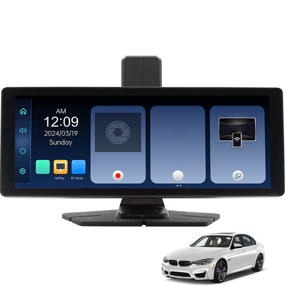 10.26 Inch Touch Screen Car Multimedia Player with Dash Cam Wireless Carplay Android Auto Portable Radio Multimedia Video Player
10.26 Inch Touch Screen Car Multimedia Player with Dash Cam Wireless Carplay Android Auto Portable Radio Multimedia Video Player