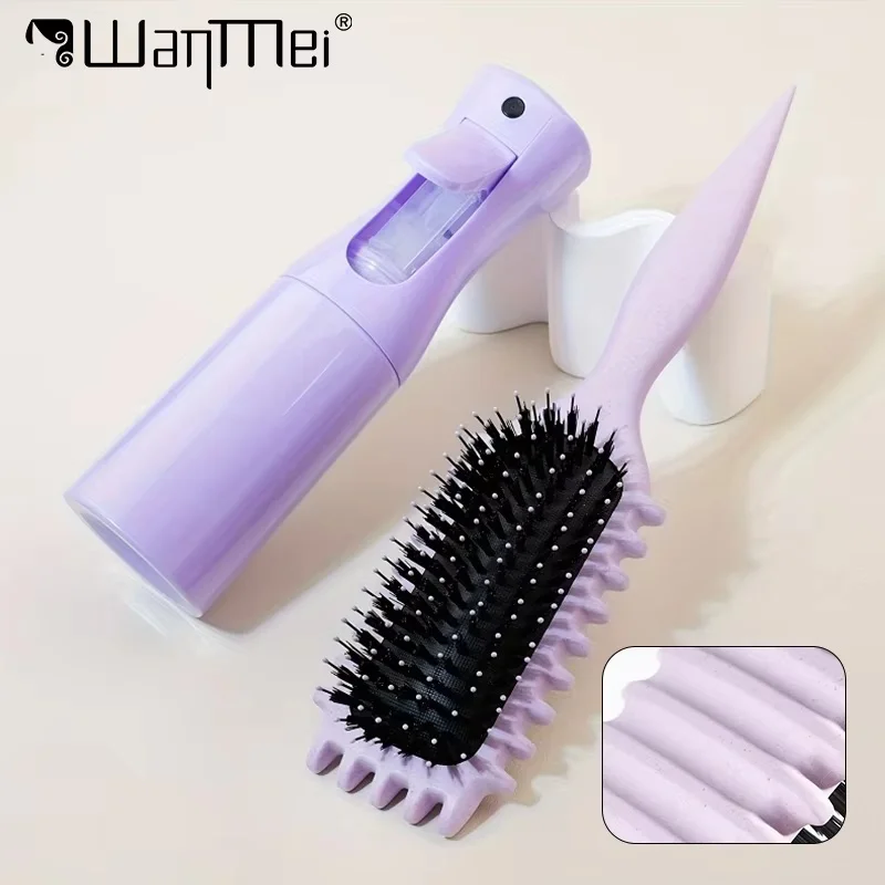 1/2pcs Hair Beauty Set Detangling Candy Brush with Continuous Spray Bottle Soft Curly Hair Care Brush Kit Salon Styling Tools
1/2pcs Hair Beauty Set Detangling Candy Brush with Continuous Spray Bottle Soft Curly Hair Care Brush Kit Salon Styling Tools