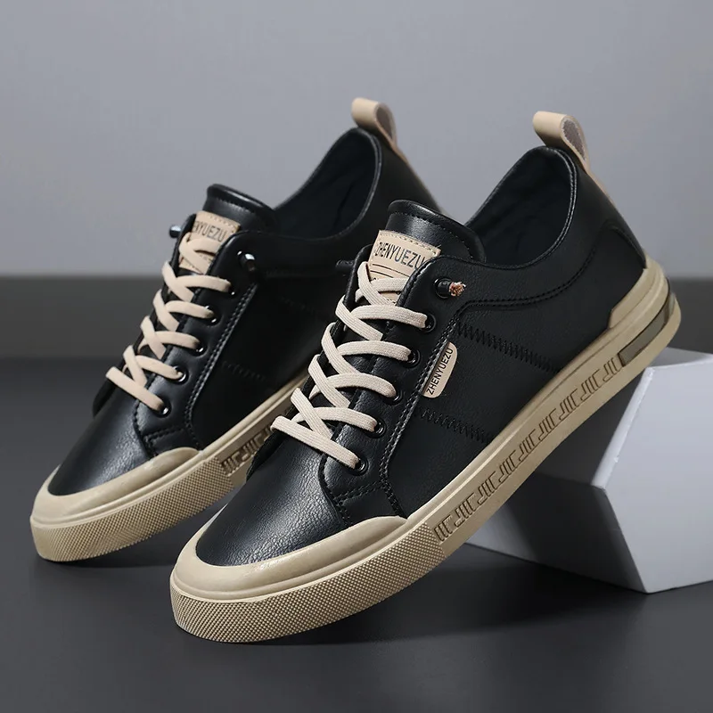 Classic Men's Casual Microfiber Leather Sneakers Summer Laced-Up Comfortable Slip-On Trekking Shoes Male Tenis Trainers
Classic Men's Casual Microfiber Leather Sneakers Summer Laced-Up Comfortable Slip-On Trekking Shoes Male Tenis Trainers