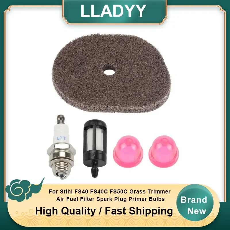 For Stihl FS40 FS40C FS50C Grass Trimmer Air Fuel Filter Spark Plug Primer Bulbs
For Stihl FS40 FS40C FS50C Grass Trimmer Air Fuel Filter Spark Plug Primer Bulbs