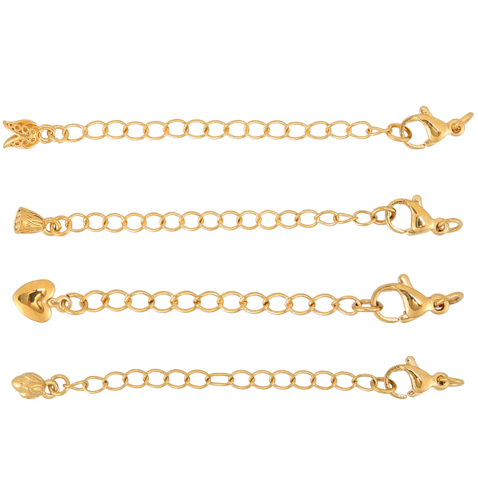 8 Pcs Necklace Extender Choker Chains for Extended Jewelry Making Copper Extension Extenders Necklaces Extensions Bracelet 
8 Pcs Necklace Extender Choker Chains for Extended Jewelry Making Copper Extension Extenders Necklaces Extensions Bracelet