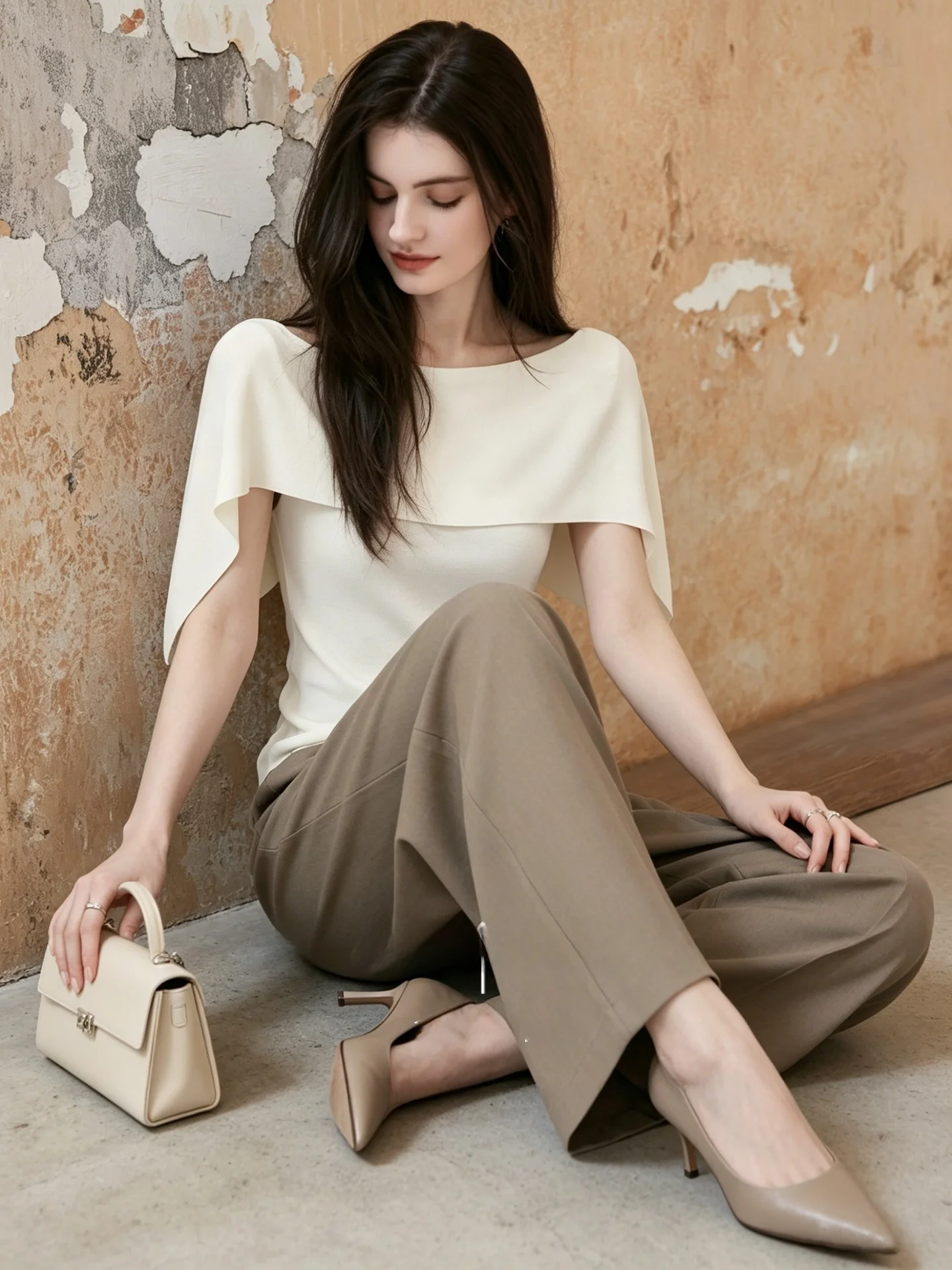Huaappuw Simple Shoulder Wrap Knitted Shirt Summer New Style Cowl Neck Tunic Top French Style Splice Short Sleeve Women's Fas...
Huaappuw Simple Shoulder Wrap Knitted Shirt Summer New Style Cowl Neck Tunic Top French Style Splice Short Sleeve Women's Fas...