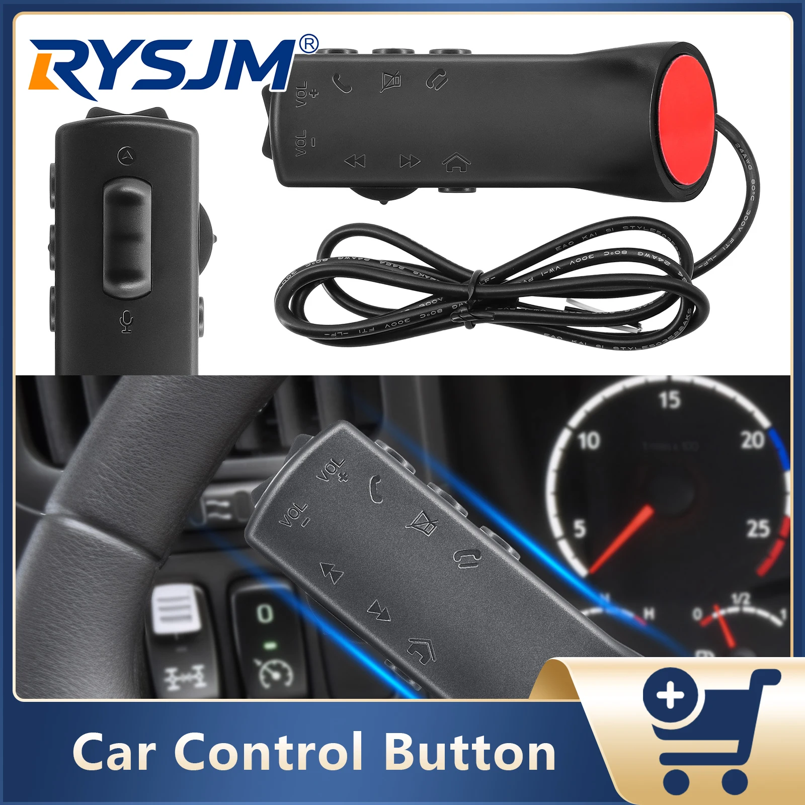 10 Key Car Steering Wheel Control Button Multimedia Player Volume GPS Navigation DVD For Android Multi-functional Controller
10 Key Car Steering Wheel Control Button Multimedia Player Volume GPS Navigation DVD For Android Multi-functional Controller
