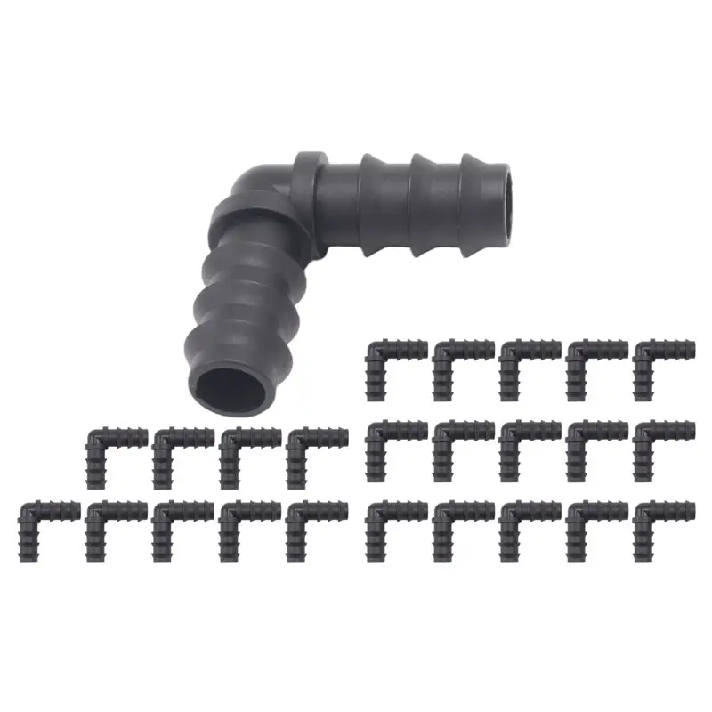 A21Q -Pack Of 25, 1/2 Inch 90 Degree Elbow, Barb Crimp Pex Fitting, Plastic Pex Fittings, (1/2 Inch Elbow, 25Pcs)
A21Q -Pack Of 25, 1/2 Inch 90 Degree Elbow, Barb Crimp Pex Fitting, Plastic Pex Fittings, (1/2 Inch Elbow, 25Pcs)
