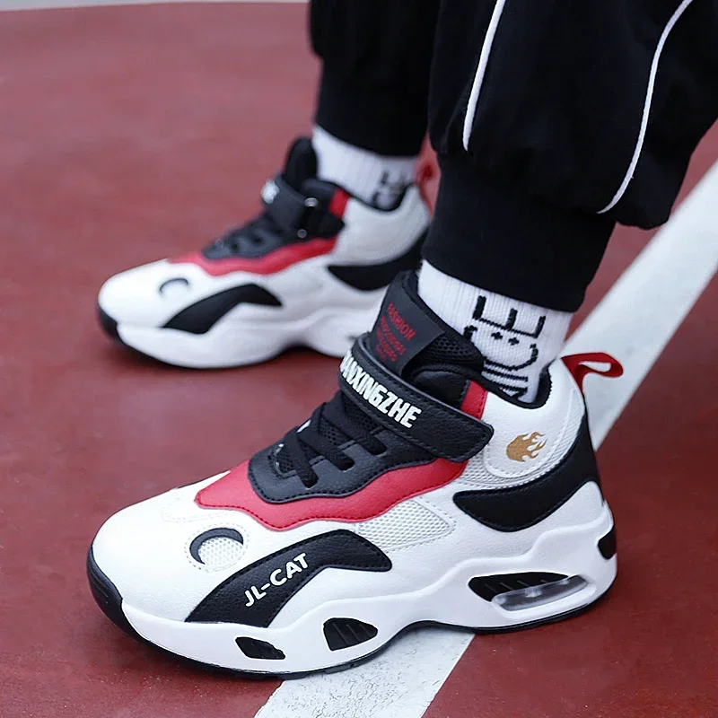 New Lightweight Kids Basketball Shoes Boys Non-slip Outdoor Running Sports Shoes High Top Children Casual Sneakers Child Tenis
New Lightweight Kids Basketball Shoes Boys Non-slip Outdoor Running Sports Shoes High Top Children Casual Sneakers Child Tenis