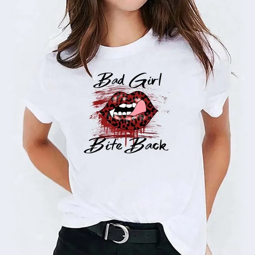 Bite Back Girl Tshirt Customized T Shirt Design 100% Cotton My Own Photo Women Tees Custom Print Logo Pattern Brand Graphics
Bite Back Girl Tshirt Customized T Shirt Design 100% Cotton My Own Photo Women Tees Custom Print Logo Pattern Brand Graphics