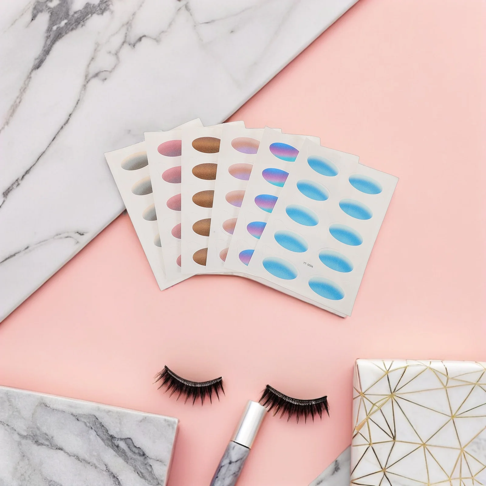 6pcs Waterproof Makeup Natural Gradient Fake Eyeshadow Temporary Decorative For Party Festival Cosplay Women Girls Gradient
6pcs Waterproof Makeup Natural Gradient Fake Eyeshadow Temporary Decorative For Party Festival Cosplay Women Girls Gradient
