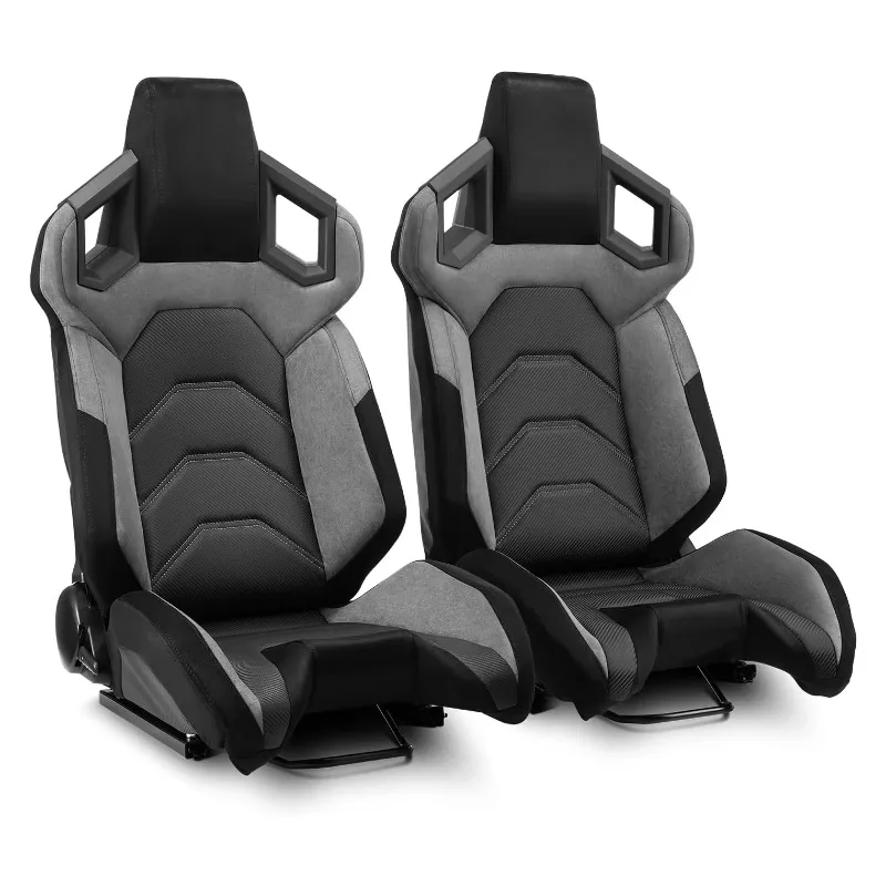 Gray Leather Barrel Car Seat Blue Interior Accessories Adjustable Sports Car Seat
Gray Leather Barrel Car Seat Blue Interior Accessories Adjustable Sports Car Seat
