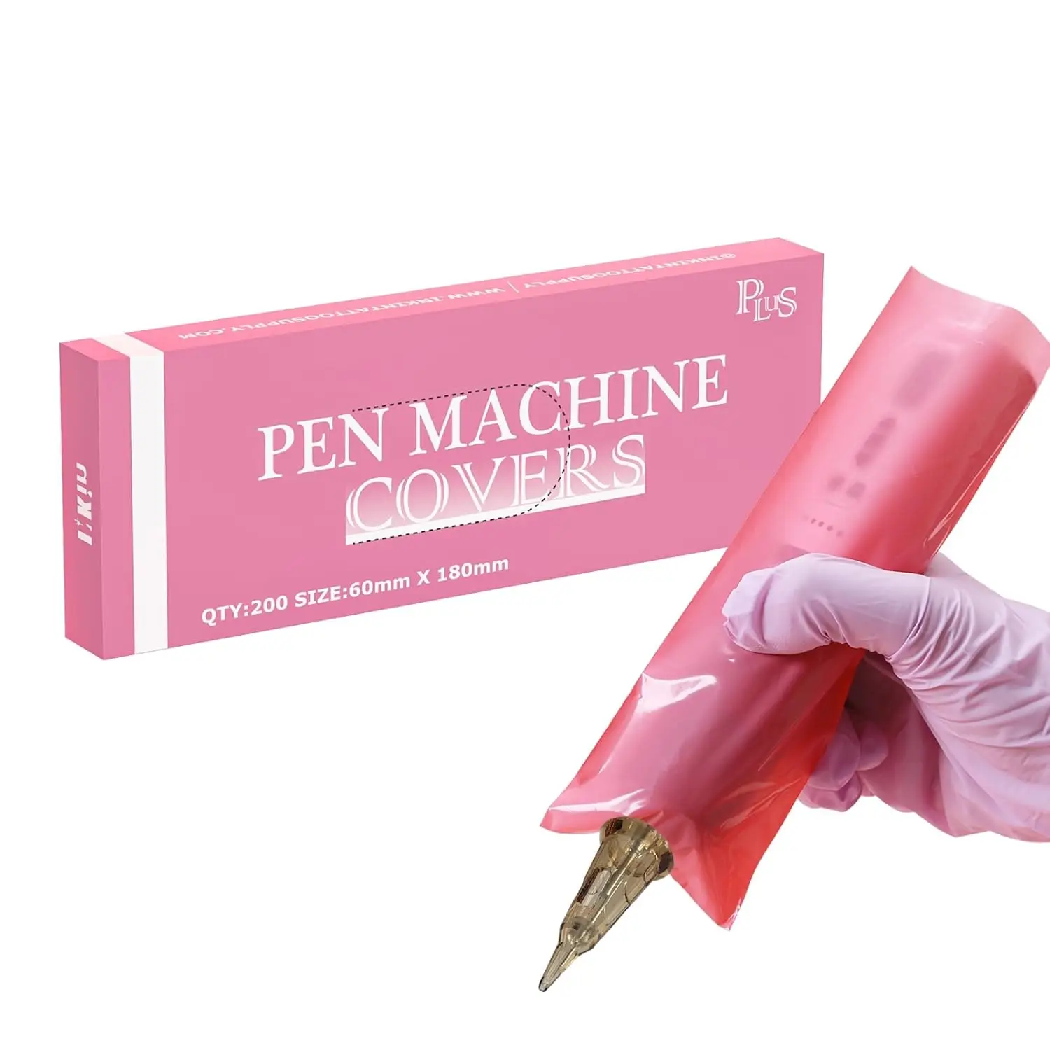 INKIN Disposable Pen Bags Plus Size for Cartridge Tattoo Pen Machine 200Pcs Plastic Cartridge Machine Sleeves Pen Covers Bags
INKIN Disposable Pen Bags Plus Size for Cartridge Tattoo Pen Machine 200Pcs Plastic Cartridge Machine Sleeves Pen Covers Bags