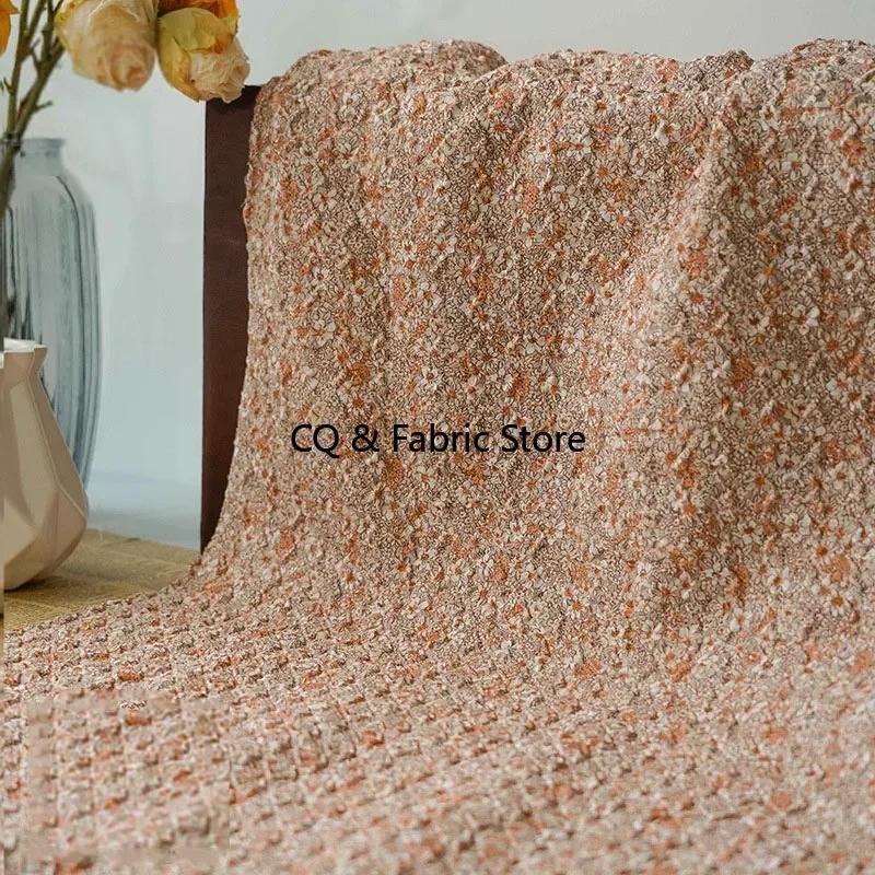Orange Coffee Colored Small Floral Classic Retro Fabric Spring And Autumn Women's Printed Dress Fashion Designer Fabric
Orange Coffee Colored Small Floral Classic Retro Fabric Spring And Autumn Women's Printed Dress Fashion Designer Fabric