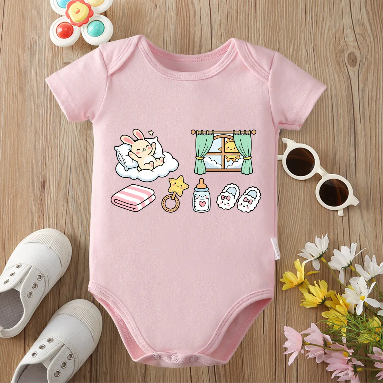 Pure Cotton Onesie Newborn Baby I Love My Baby Print Bodysuit Comfortable Cloth for Baby Jumpsuit for 0 To 12 Months Newborn
Pure Cotton Onesie Newborn Baby I Love My Baby Print Bodysuit Comfortable Cloth for Baby Jumpsuit for 0 To 12 Months Newborn