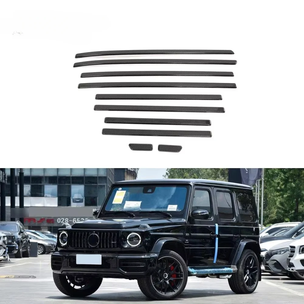Углеродное волокно W463 G63 Боковая молдинговая наклейка для Mercedes G Class W463 G63 G65 G500
Углеродное волокно W463 G63 Боковая молдинговая наклейка для Mercedes G Class W463 G63 G65 G500