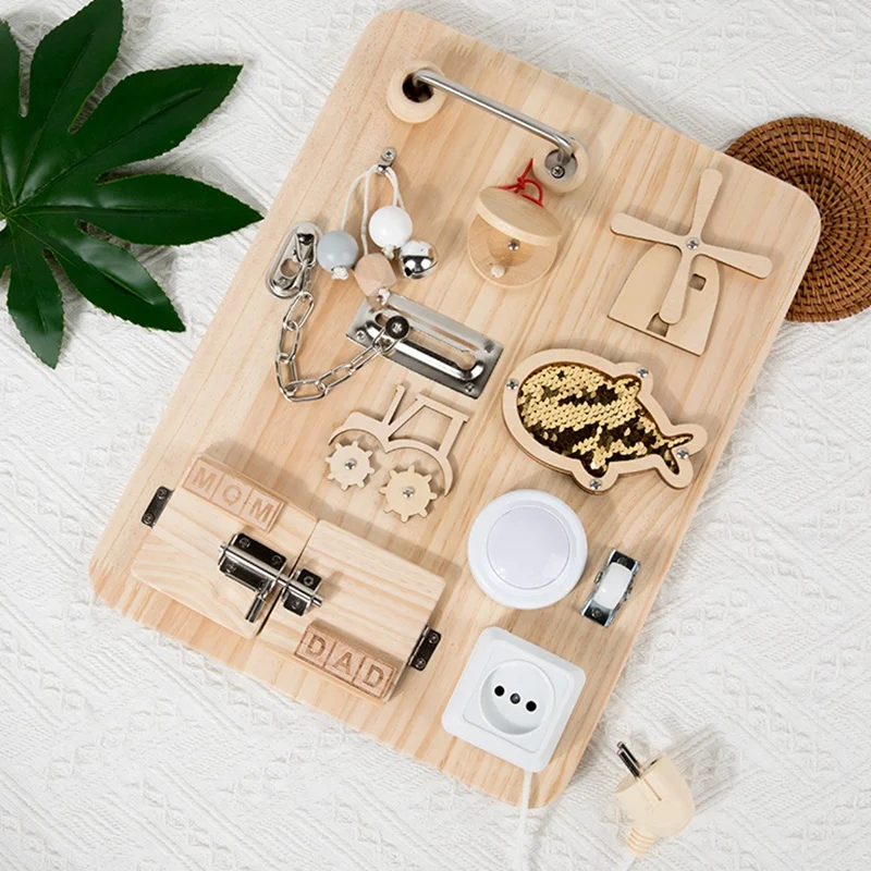 A84F-Busy Board, разблокирующие игрушки, дошкольное образование для улучшения практического обучения детей и творчества
A84F-Busy Board, разблокирующие игрушки, дошкольное образование для улучшения практического обучения детей и творчества