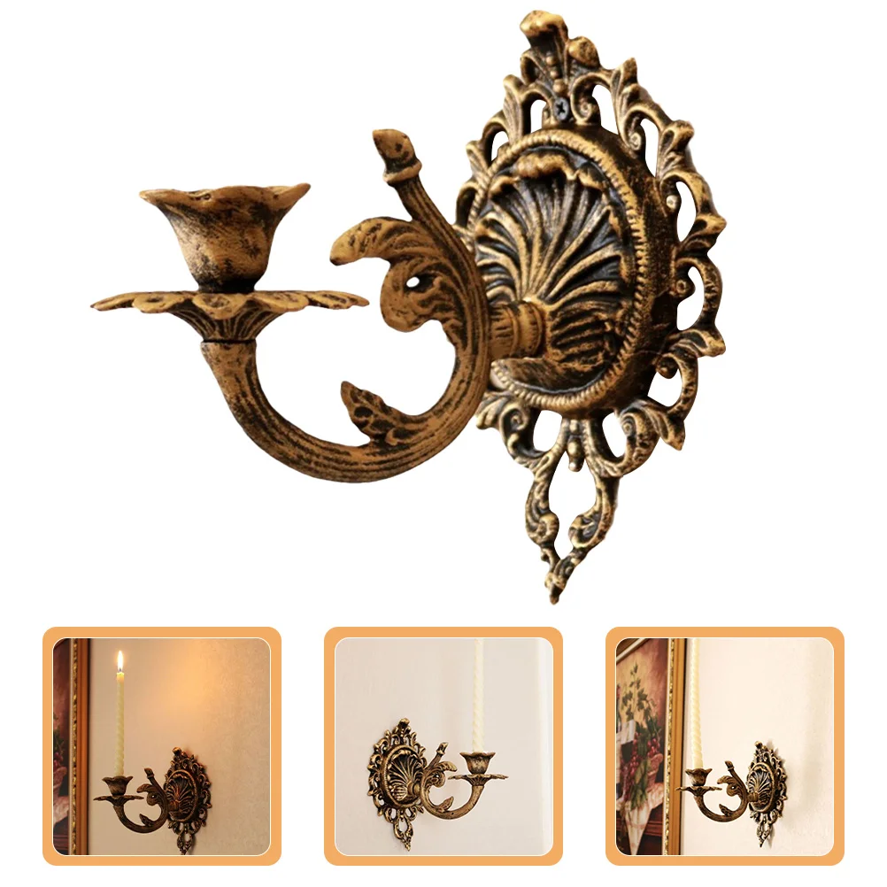 Wall Mount Cast Iron Holder Vintage Sconce Decor For Living Room Bedroom Garden Hanging Candlestick Rustic
Wall Mount Cast Iron Holder Vintage Sconce Decor For Living Room Bedroom Garden Hanging Candlestick Rustic