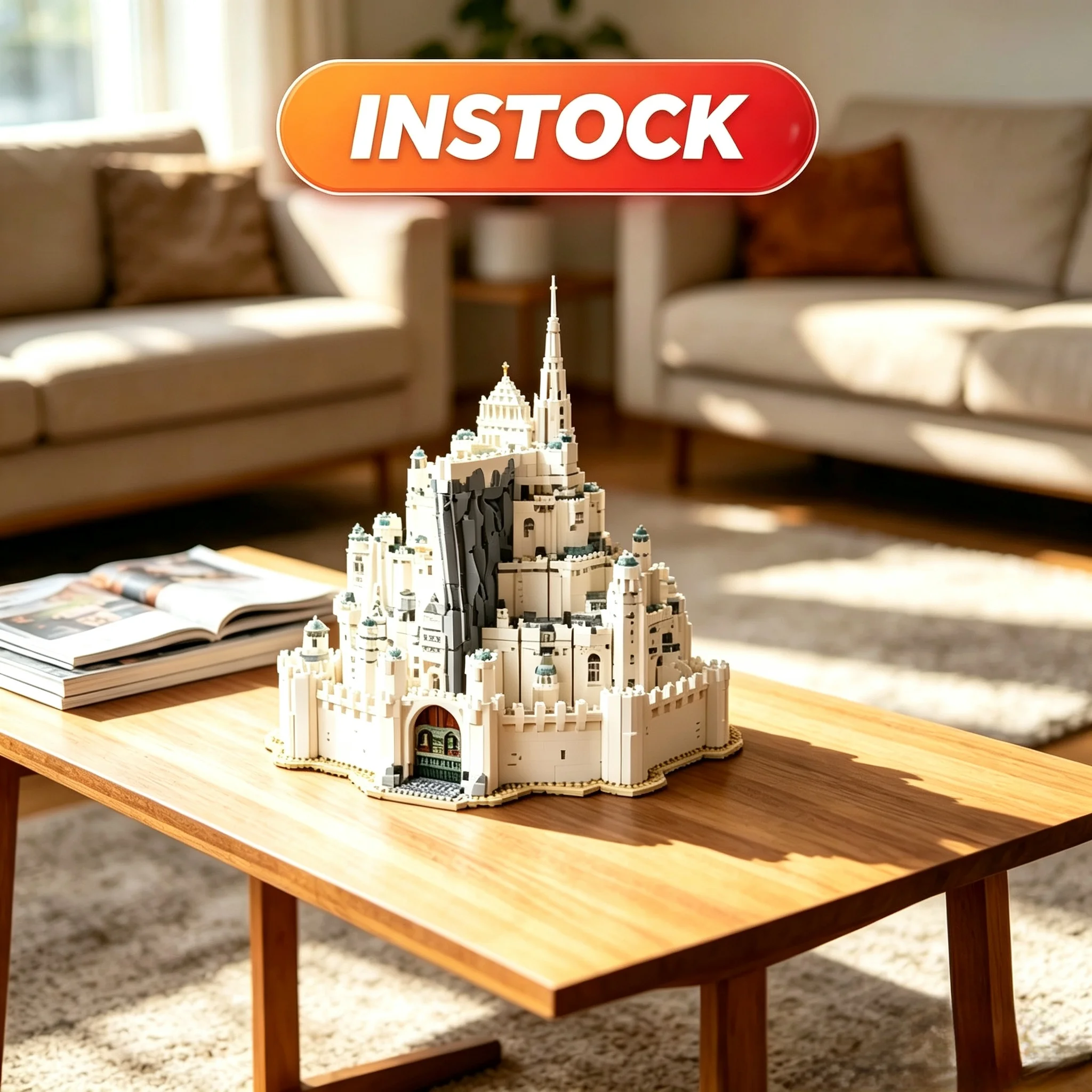 INSTOCK Minas Tirith European Building Blocks Set Architecture Modular Assembly Model Bricks Creative Toys Adult Gifts 8278pcs
INSTOCK Minas Tirith European Building Blocks Set Architecture Modular Assembly Model Bricks Creative Toys Adult Gifts 8278pcs