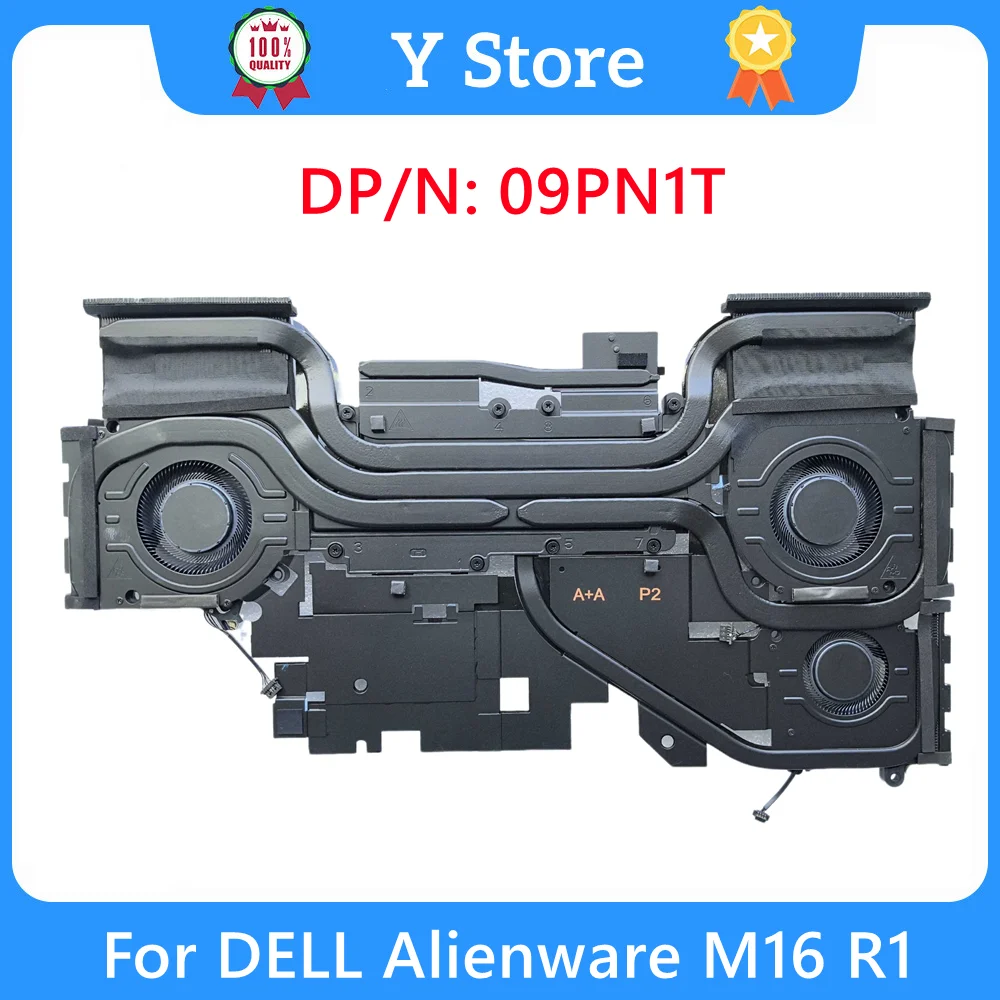 Y Store 09PN1T New Original Laptop Heatsink For Dell Alienware M16 R1 Radiator 9PN1T CN-09PN1T Fast Ship 
Y Store 09PN1T New Original Laptop Heatsink For Dell Alienware M16 R1 Radiator 9PN1T CN-09PN1T Fast Ship