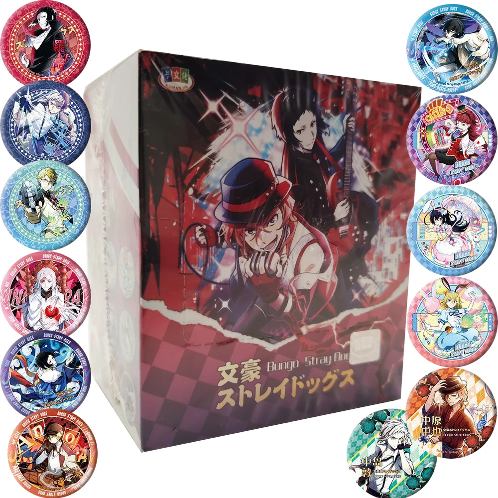 Hot Blooded Battle Anime Bungo Stray Dogs Collection Badge Classic Character Pattern Exquisite High-definition Brooches Gifts
Hot Blooded Battle Anime Bungo Stray Dogs Collection Badge Classic Character Pattern Exquisite High-definition Brooches Gifts