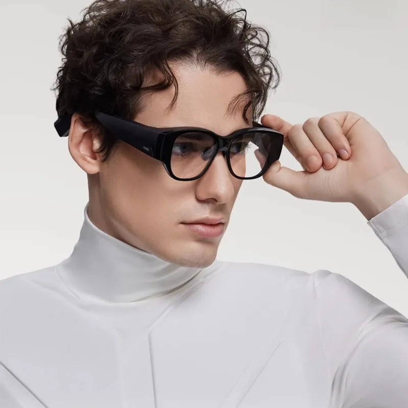AI smart glasses binocular full color 1080p display optical waveguide true wireless AR glasses 120hz high brush
AI smart glasses binocular full color 1080p display optical waveguide true wireless AR glasses 120hz high brush