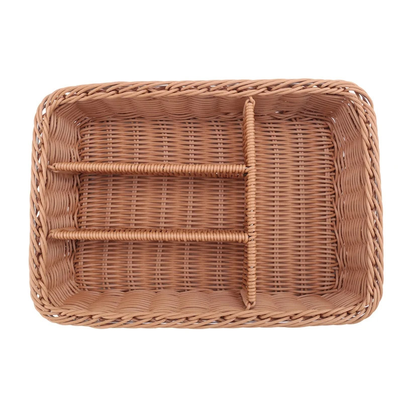 AT88-Kitchen Drawer Organizer Cutlery Storage Basket 4 Compartments Kitchen Forks Knifes Rattan Storage Tray
AT88-Kitchen Drawer Organizer Cutlery Storage Basket 4 Compartments Kitchen Forks Knifes Rattan Storage Tray