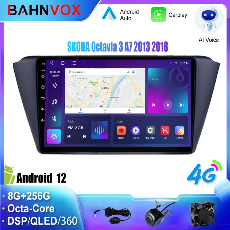 9" Android 12.0 Car Radio GPS Navigation for SKODA Octavia 3 A7 2013 2018Stereo Multimedia Video Player Carplay 4G Head Unit
9" Android 12.0 Car Radio GPS Navigation for SKODA Octavia 3 A7 2013 2018Stereo Multimedia Video Player Carplay 4G Head Unit