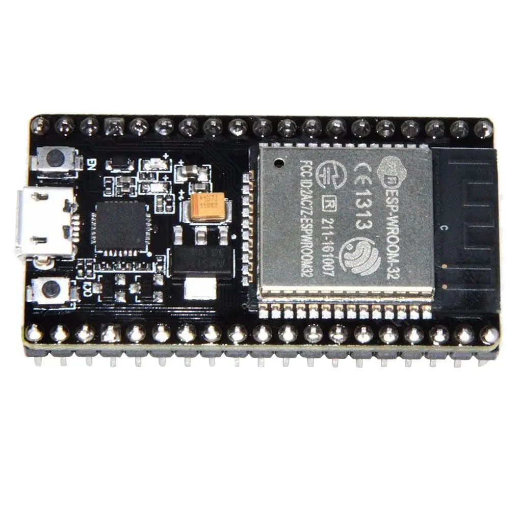 ESP-WROOM-32 ESP32 ESP-32S Макетная плата 2,4 ГГц двухрежимный Wi-Fi Bluetooth двухъядерный процессор
ESP-WROOM-32 ESP32 ESP-32S Макетная плата 2,4 ГГц двухрежимный Wi-Fi Bluetooth двухъядерный процессор