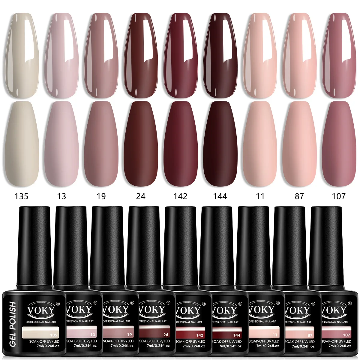 Клей для ногтей VOKY Daily Style Coffee Color, новая осенне-зимняя модель клея для ногтей, подходит для операций своими руками в маникюрных салонах.
Клей для ногтей VOKY Daily Style Coffee Color, новая осенне-зимняя модель клея для ногтей, подходит для операций своими руками в маникюрных салонах.