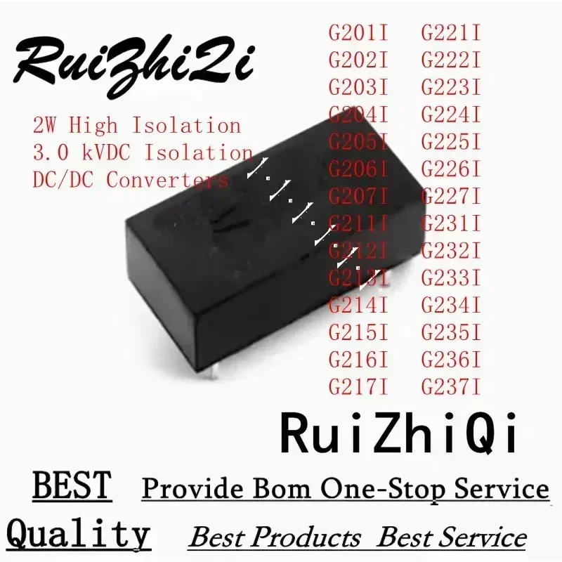 10PCS/LOT G221I G222I G223I G224I G225I G226I G227I G231I G232I G233I G234I G235I G236I G237I 2W 3000VDC DIP DC/DC CONVERTERS
10PCS/LOT G221I G222I G223I G224I G225I G226I G227I G231I G232I G233I G234I G235I G236I G237I 2W 3000VDC DIP DC/DC CONVERTERS