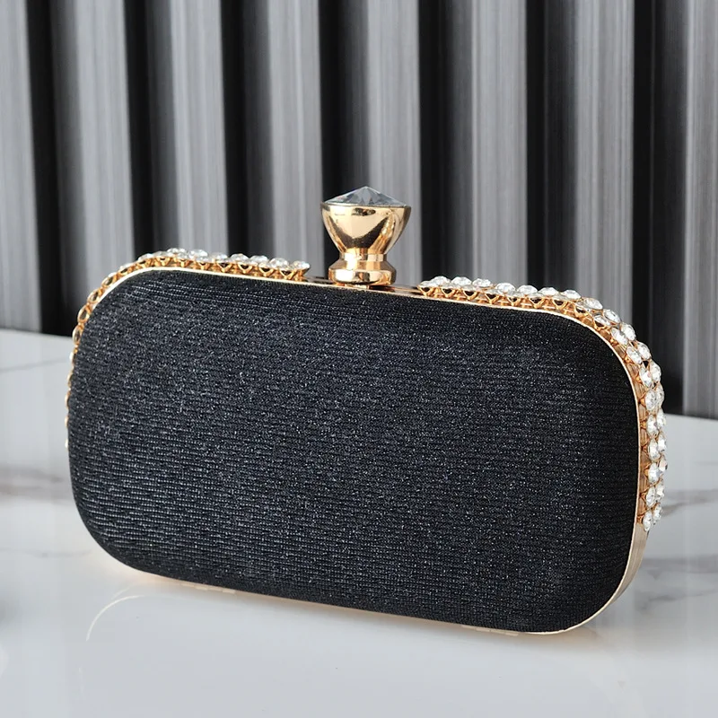 Sweet Pink Evening Bags for Women Classic Diamonds Metal Frame Clutches Wedding Party Handbag and Purse with Crossbody Chain
Sweet Pink Evening Bags for Women Classic Diamonds Metal Frame Clutches Wedding Party Handbag and Purse with Crossbody Chain